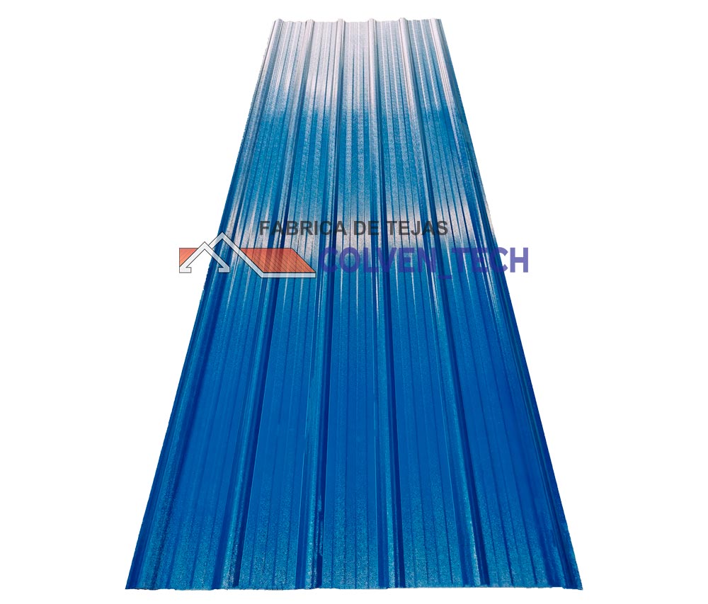 Teja-UPVC-Cresta-Baja-Azul